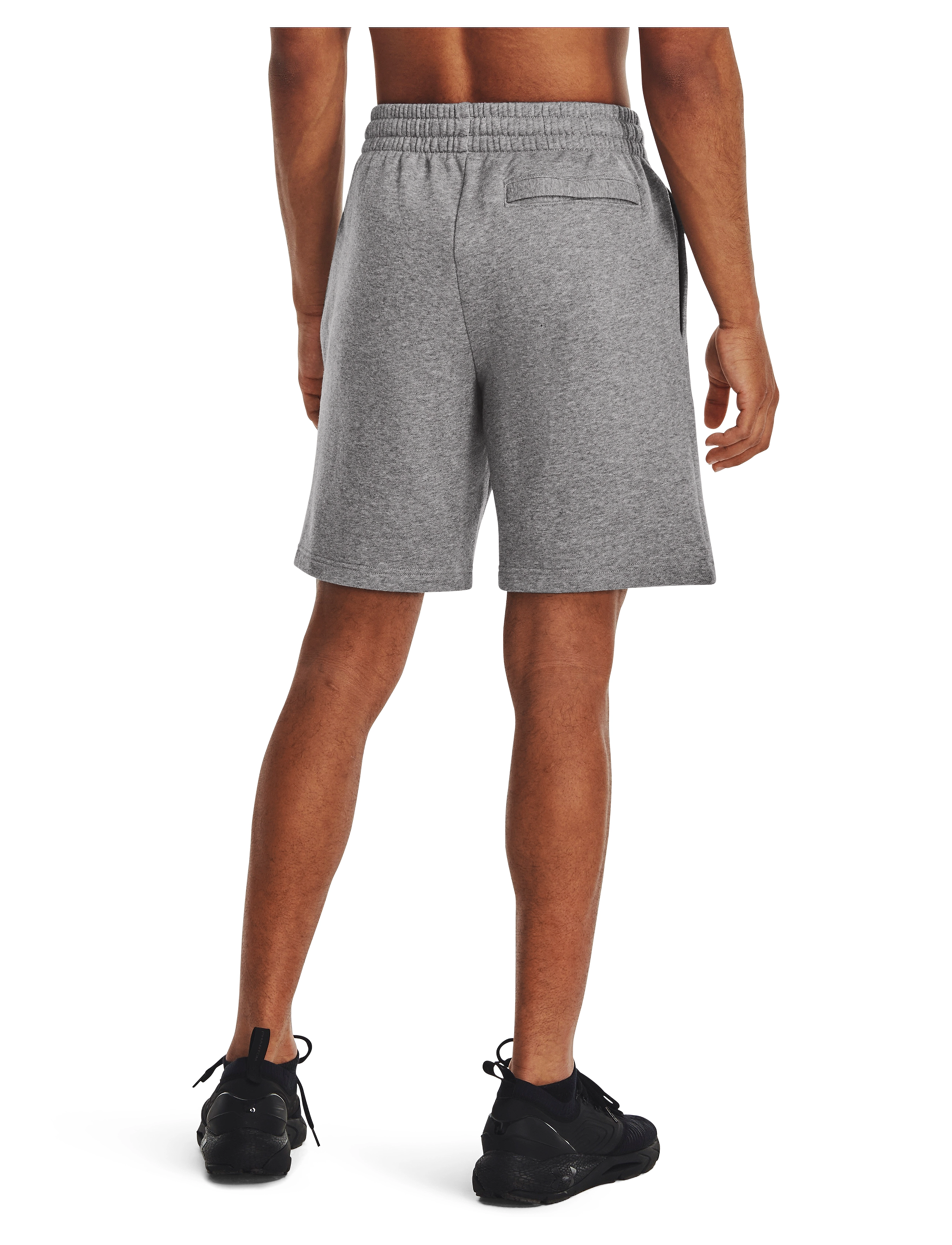 Under Armour - UA Rival Fleece Shorts - nederdelar - castlerock light heather - 4