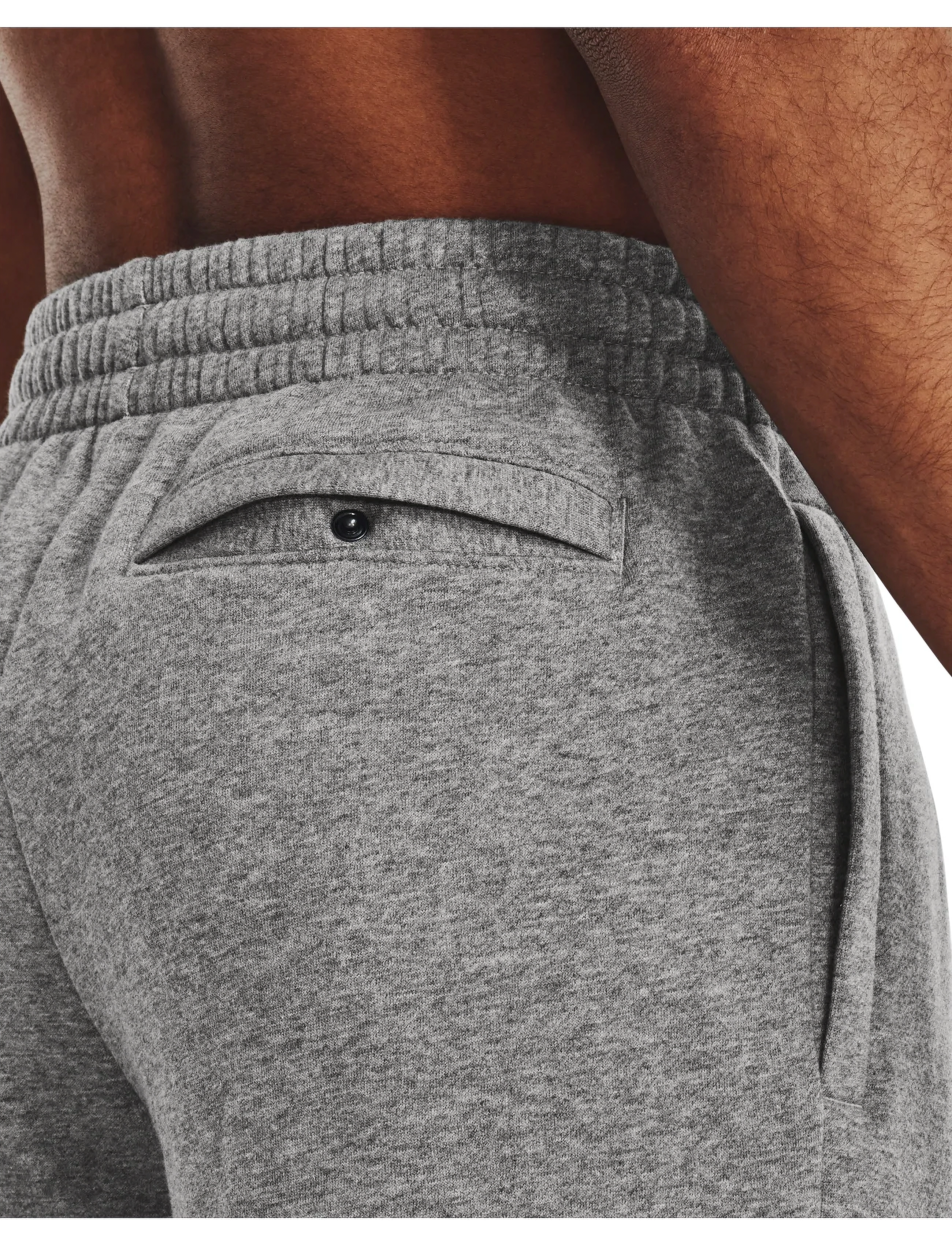 Under Armour - UA Rival Fleece Shorts - nederdelar - castlerock light heather - 5