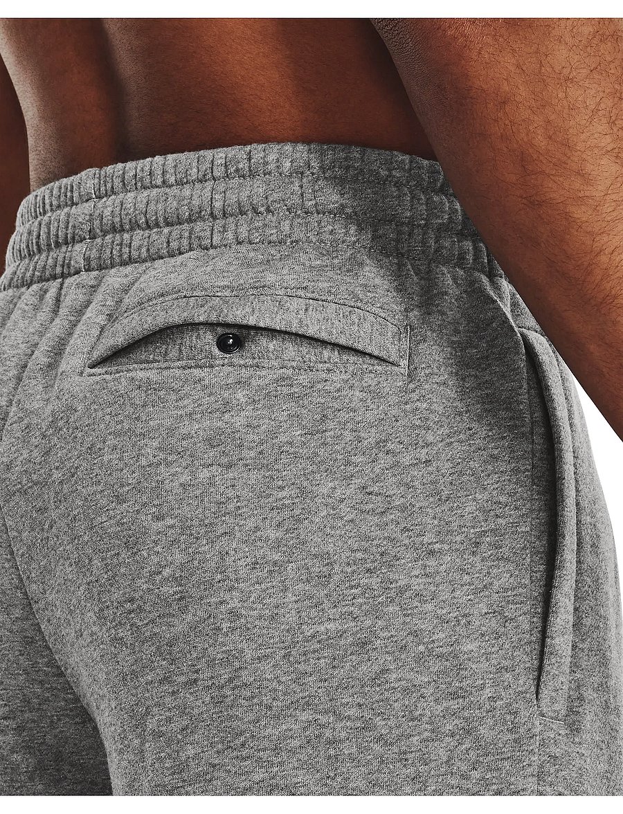 Under Armour - UA Rival Fleece Shorts - nederdelar - castlerock light heather - 5