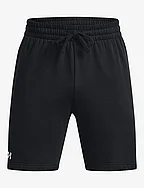 UA Rival Fleece Shorts - BLACK