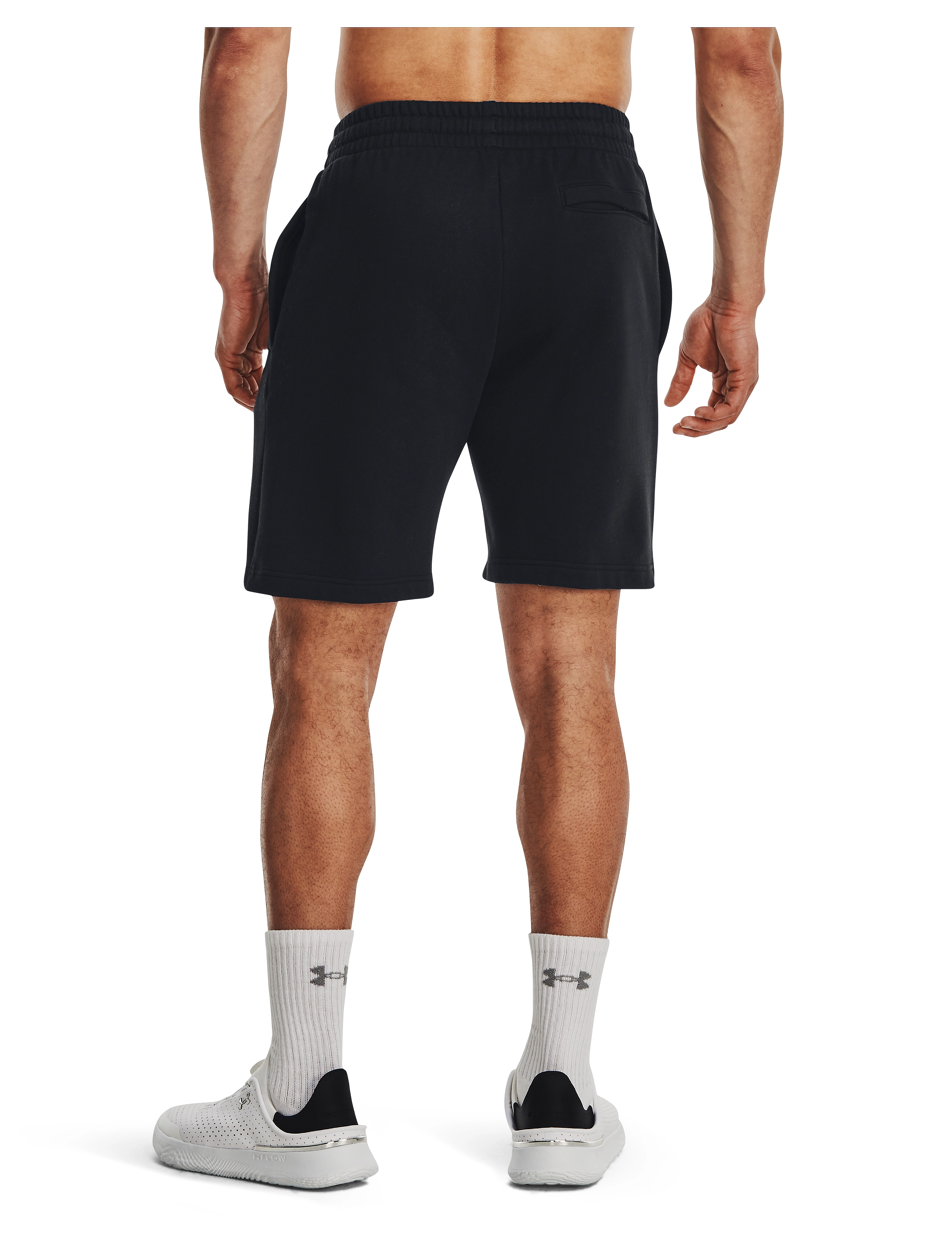 Under Armour - UA Rival Fleece Shorts - bottoms - black - 4