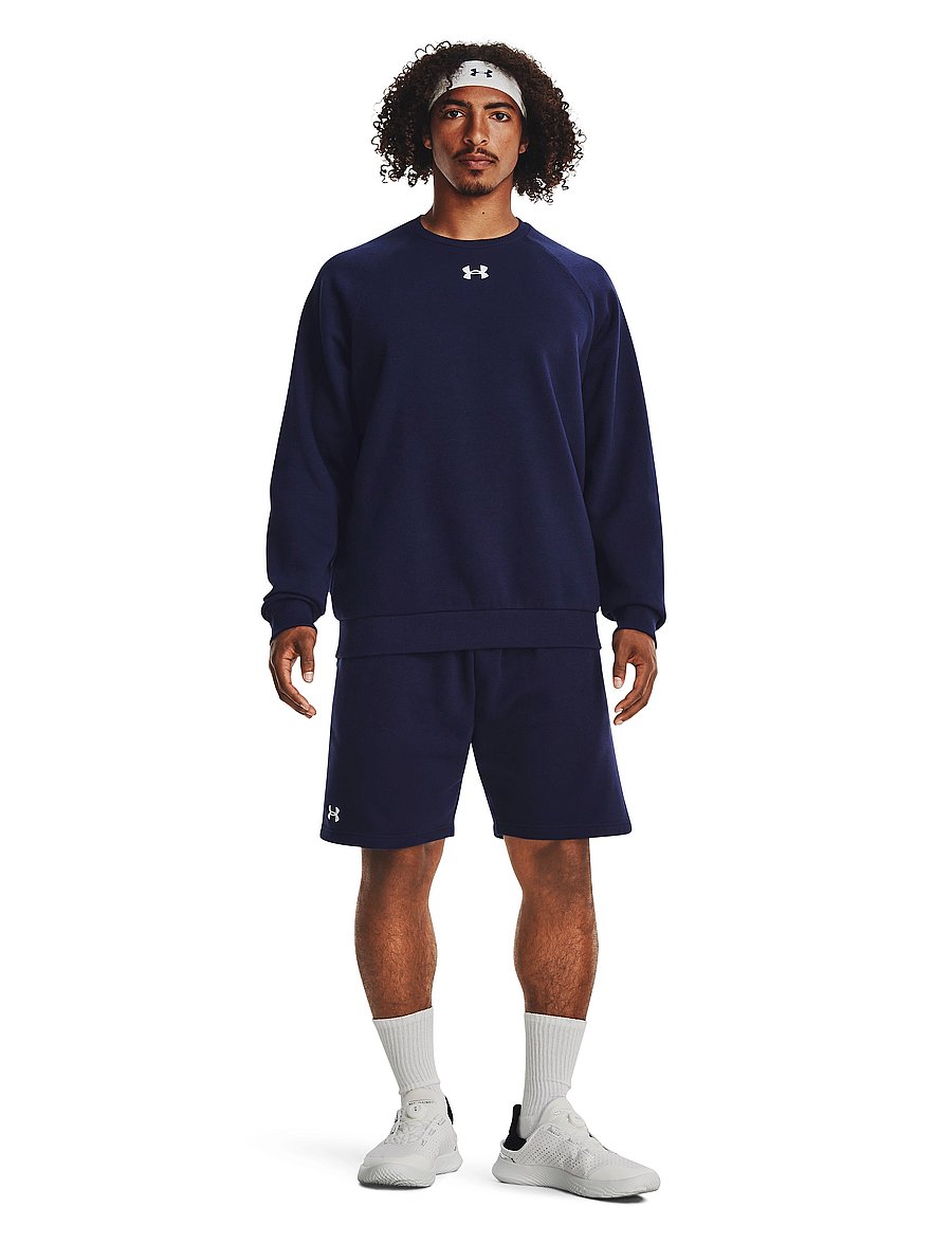 Under Armour - UA Rival Fleece Shorts - underdeler - midnight navy - 0