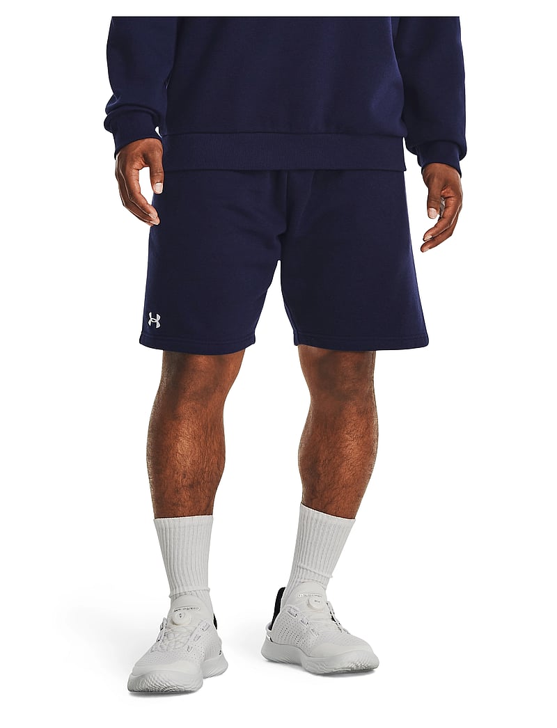 Under Armour - UA Rival Fleece Shorts - hosen - midnight navy - 3