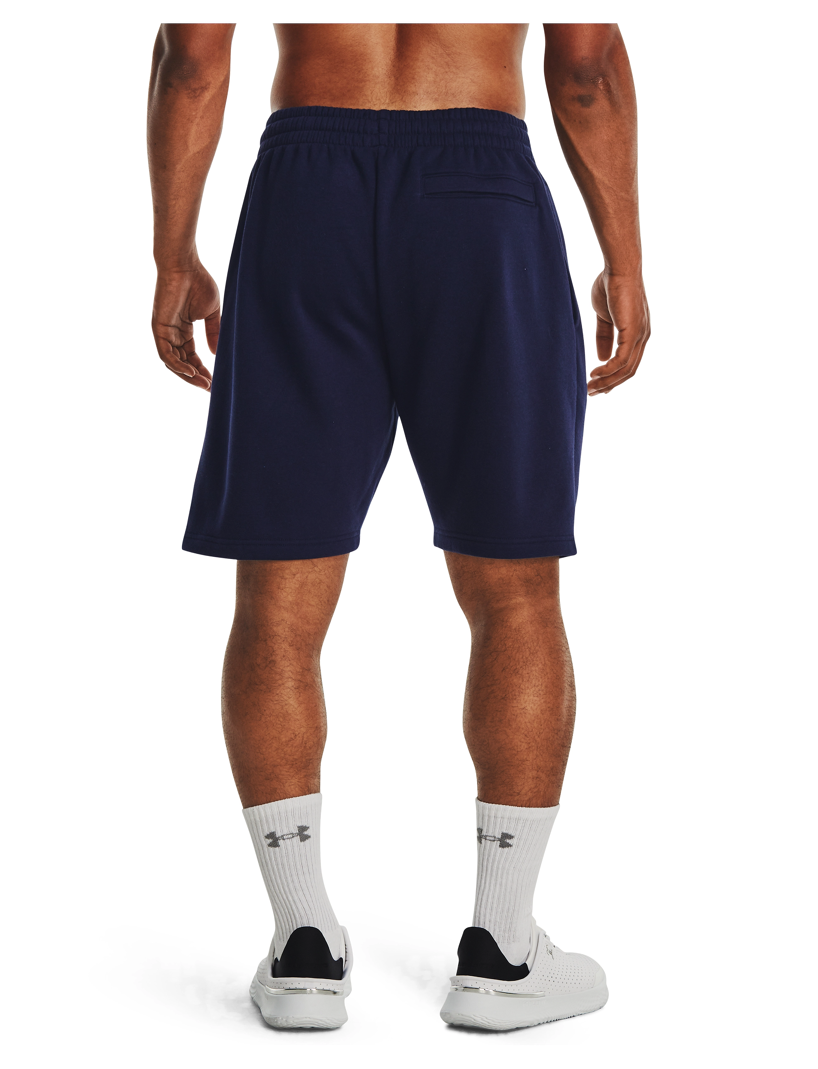 Under Armour - UA Rival Fleece Shorts - underdeler - midnight navy - 4