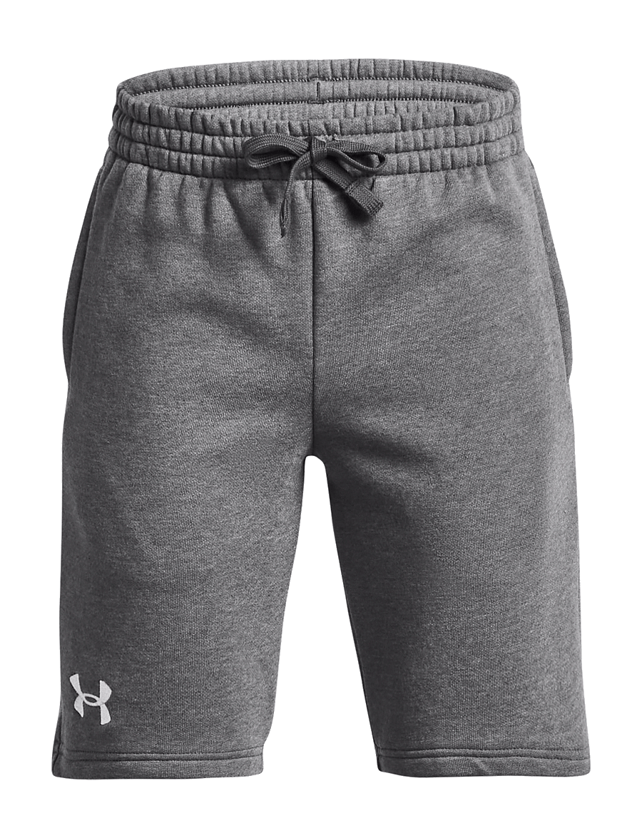 Under Armour - UA Rival Fleece Shorts - sportsshorts - castlerock light heather - 0