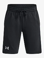 UA Rival Fleece Shorts - BLACK