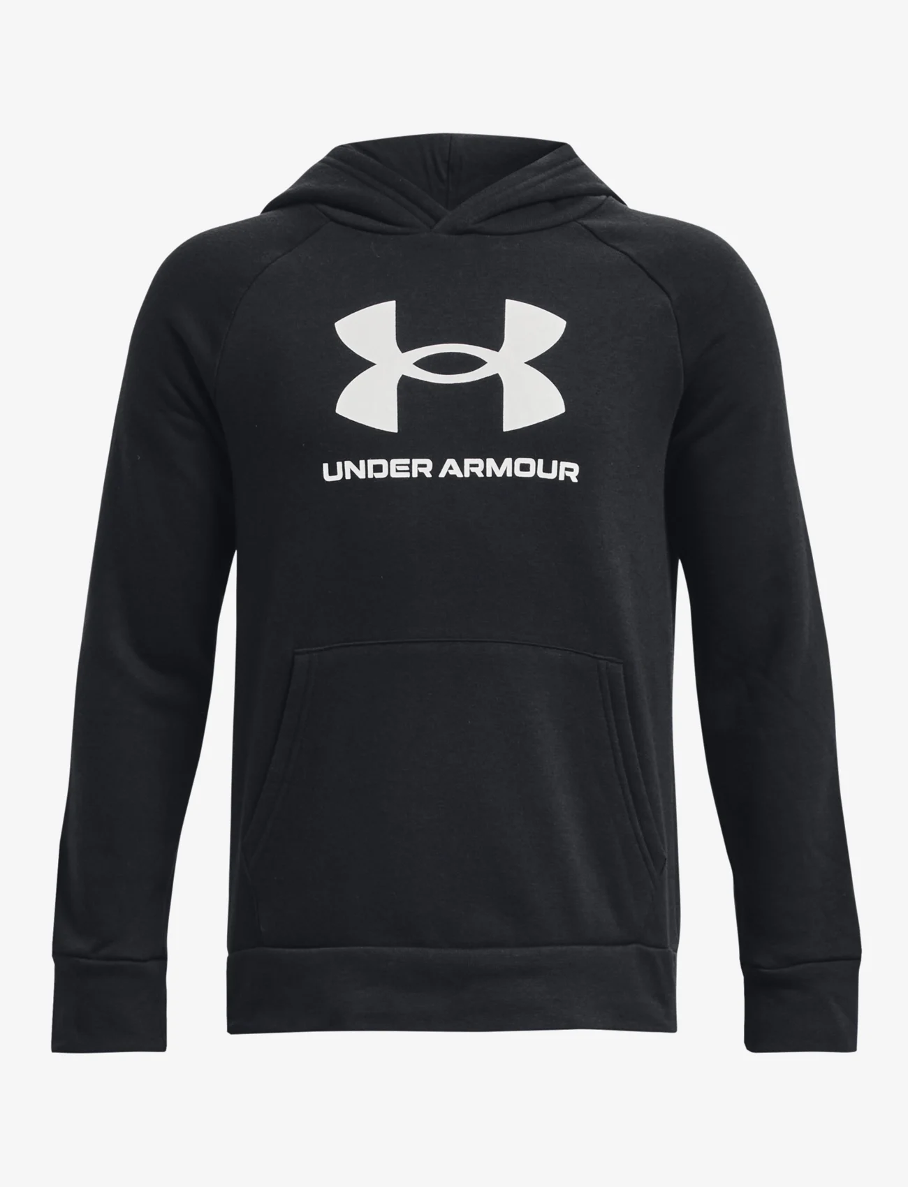 Under Armour - UA Rival Fleece BL Hoodie - huvtröjor - black - 0