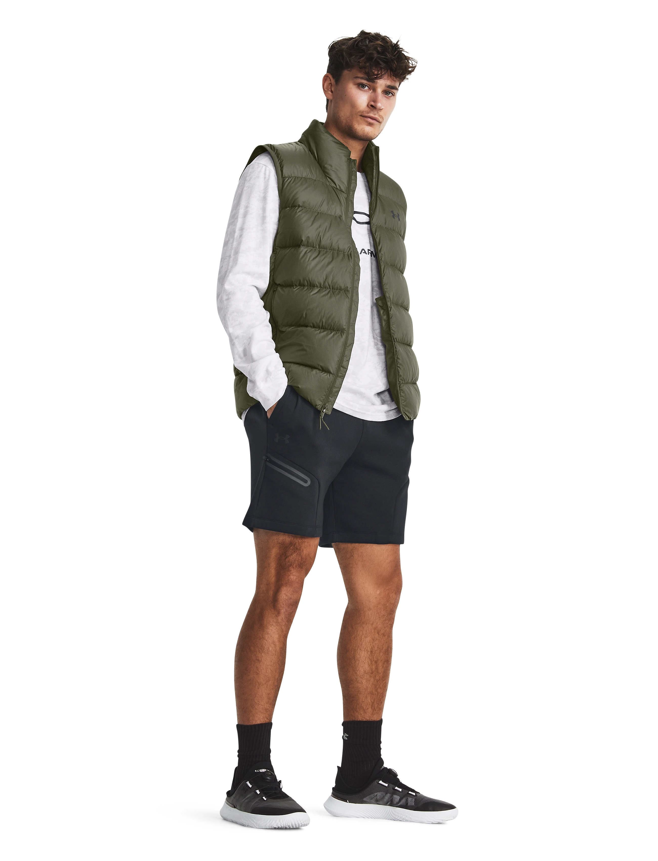 Under Armour - UA Unstoppable Flc Shorts - black - 2
