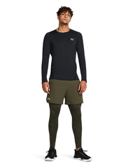 Under Armour - UA ColdGear® Twist Leggings - running & training tights - marine od green - 2