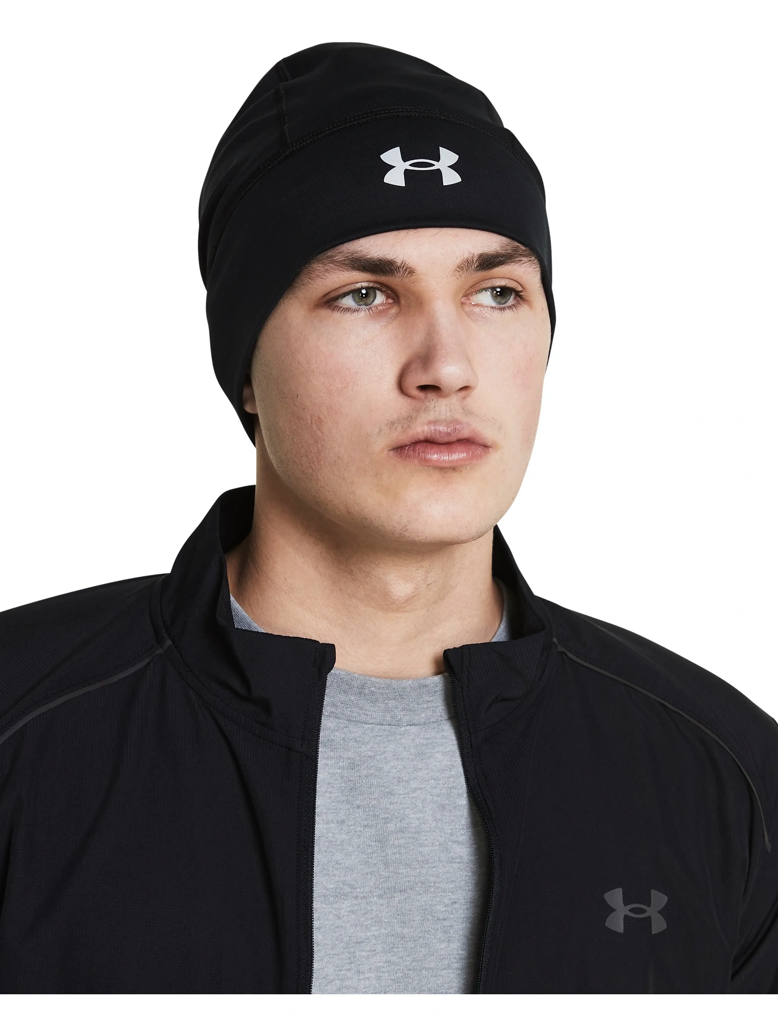 Under Armour - M Velociti Storm Beanie - mützen - black - 0