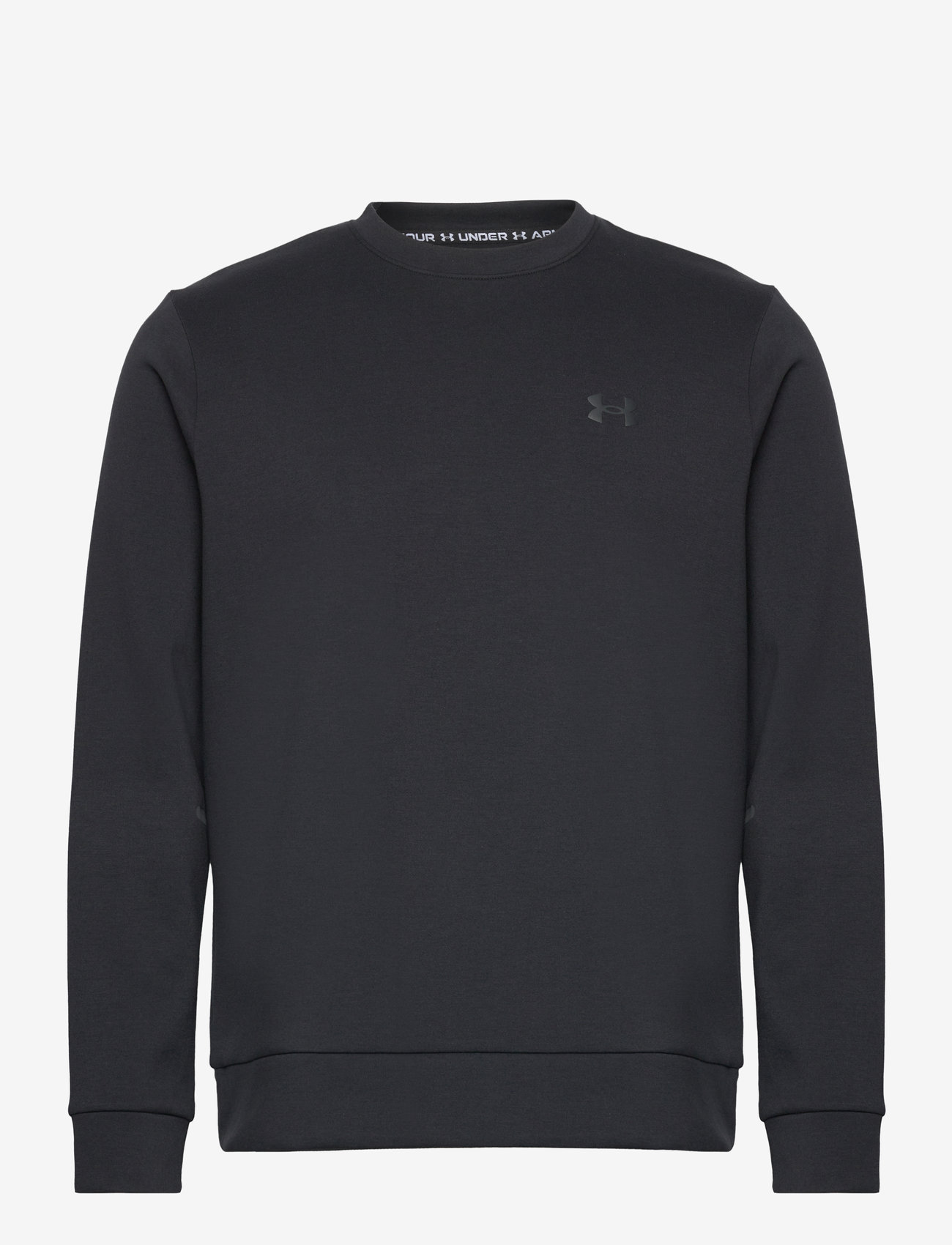 Under Armour - UA Unstoppable Flc Crew - sweatshirts - black - 1