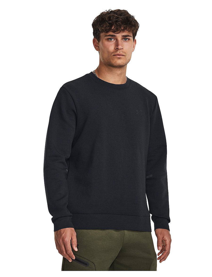 Under Armour - UA Unstoppable Flc Crew - dressipluusid - black - 3
