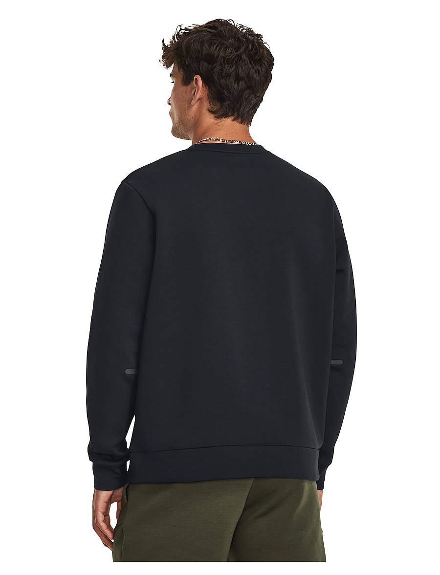 Under Armour - UA Unstoppable Flc Crew - dressipluusid - black - 4
