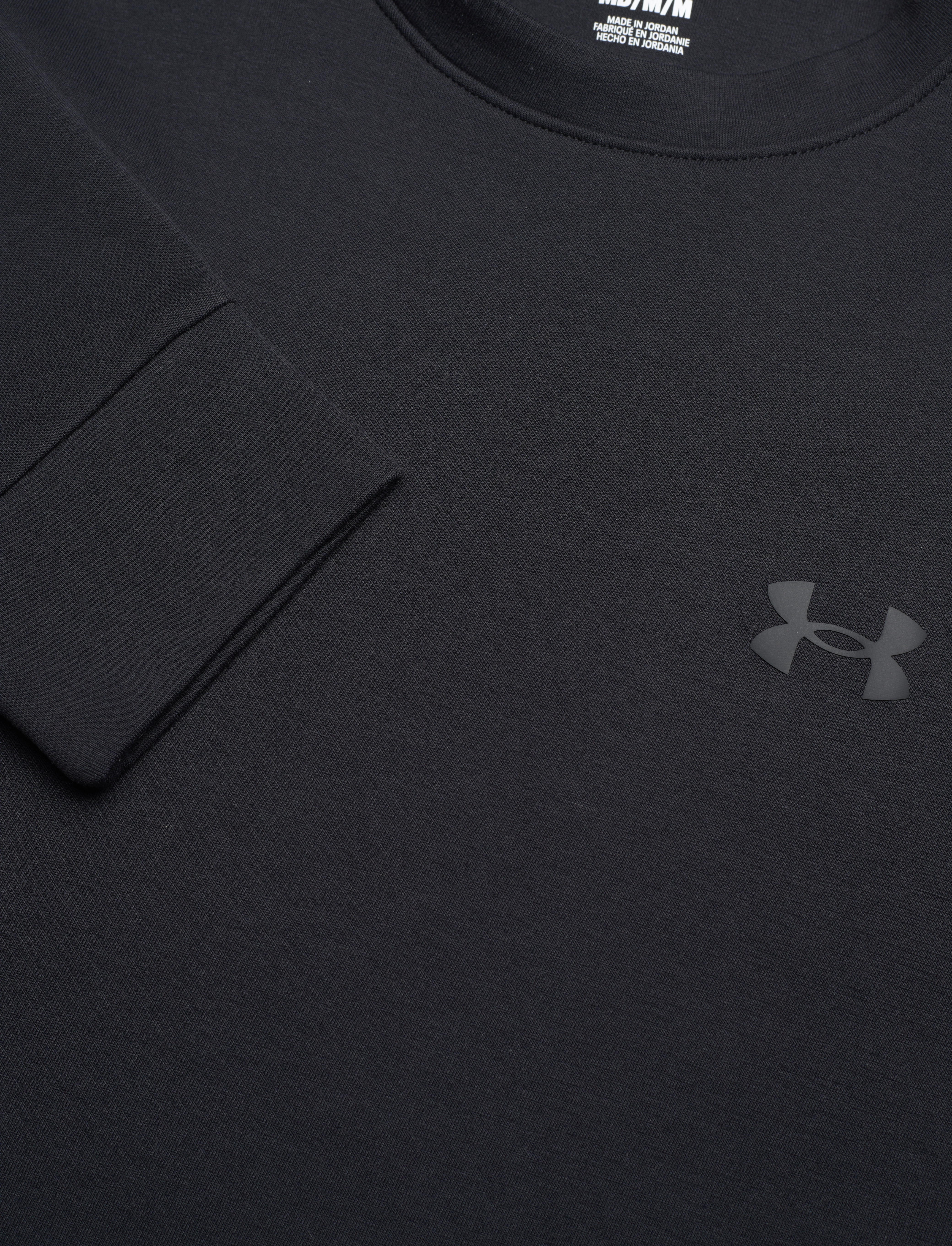 Under Armour - UA Unstoppable Flc Crew - sweatshirts - black - 5