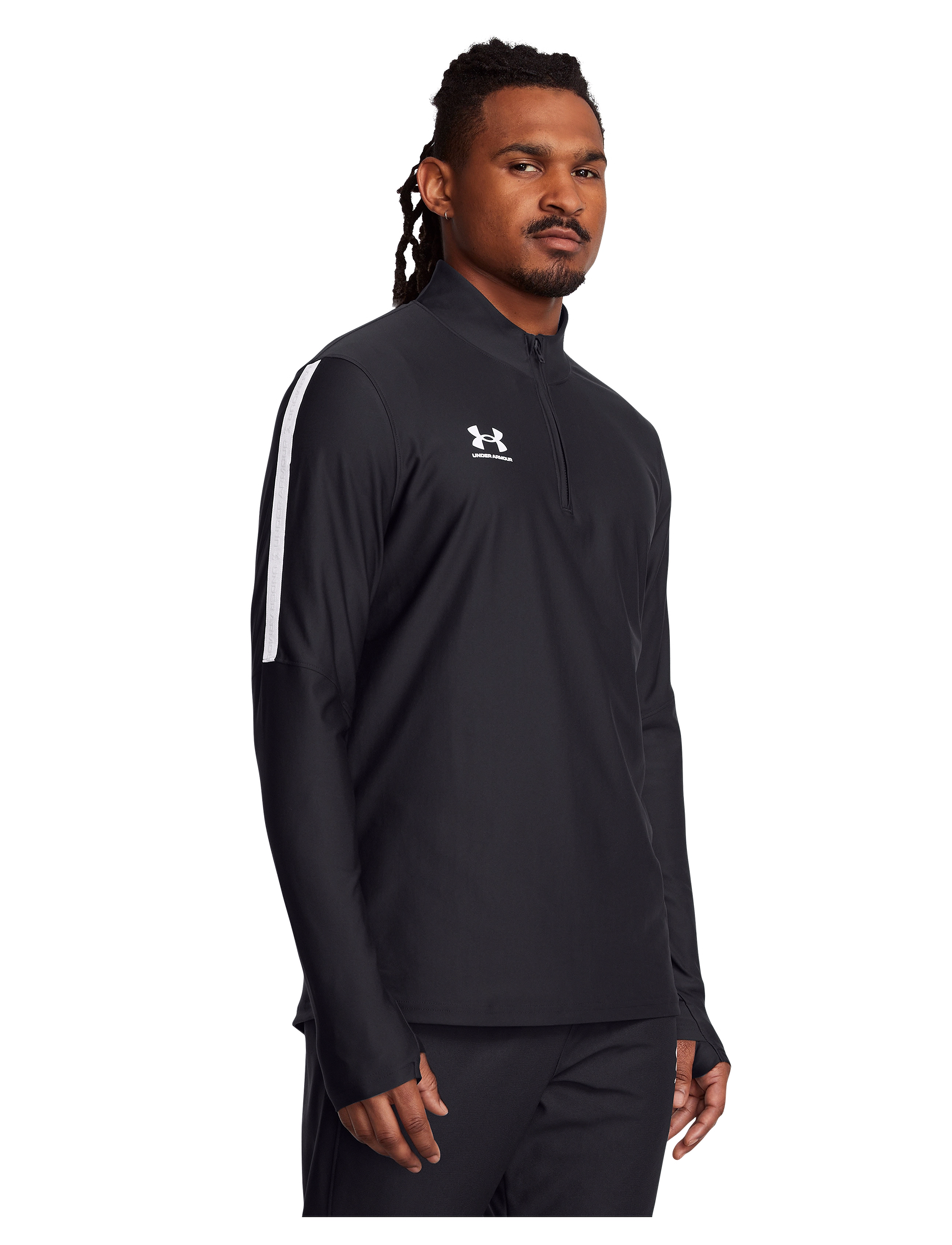 Under Armour Ua M's Ch. Pro 1/4 Zip, Mænd, Kvart Lynlås Træningstrøje, Sort, Str: XL