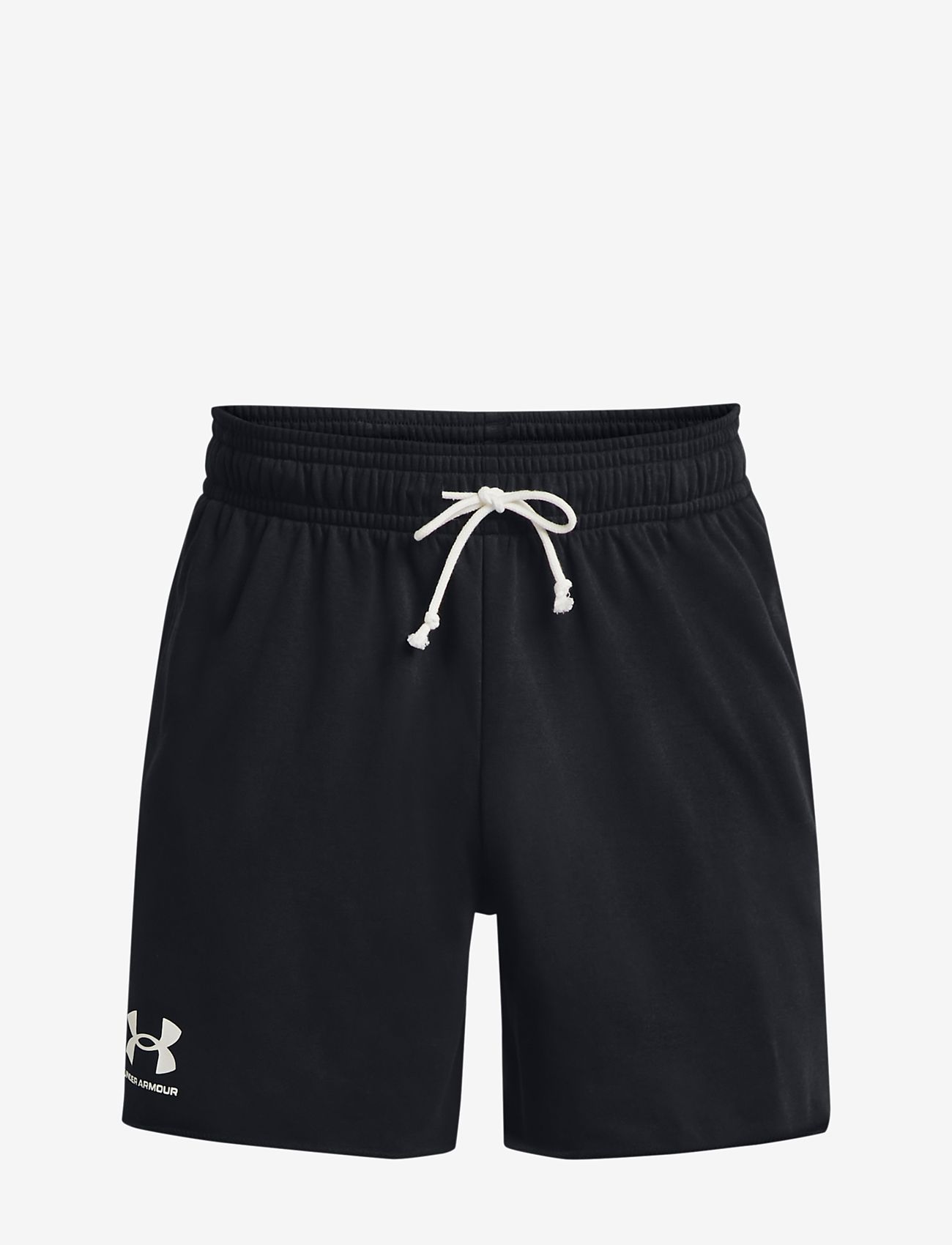 Under Armour - UA Rival Terry 6in Short - treenishortsit - black - 1