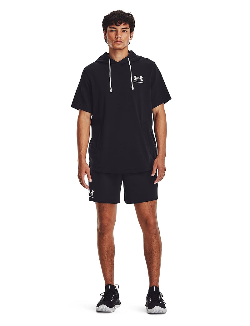 Under Armour - UA Rival Terry 6in Short - treenishortsit - black - 4