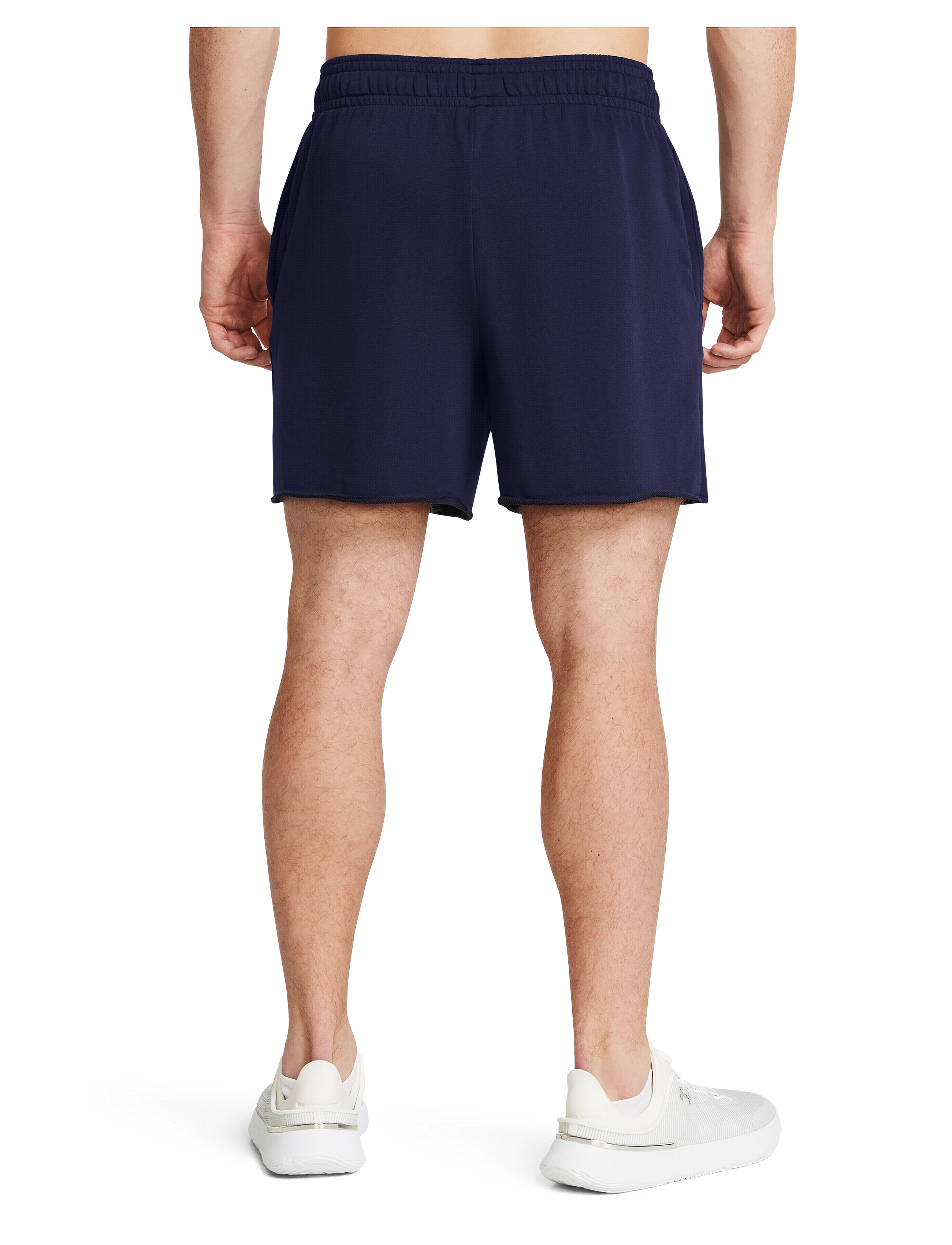 Under Armour - UA Rival Terry 6in Short - apakšējais apģērbs - midnight navy - 3