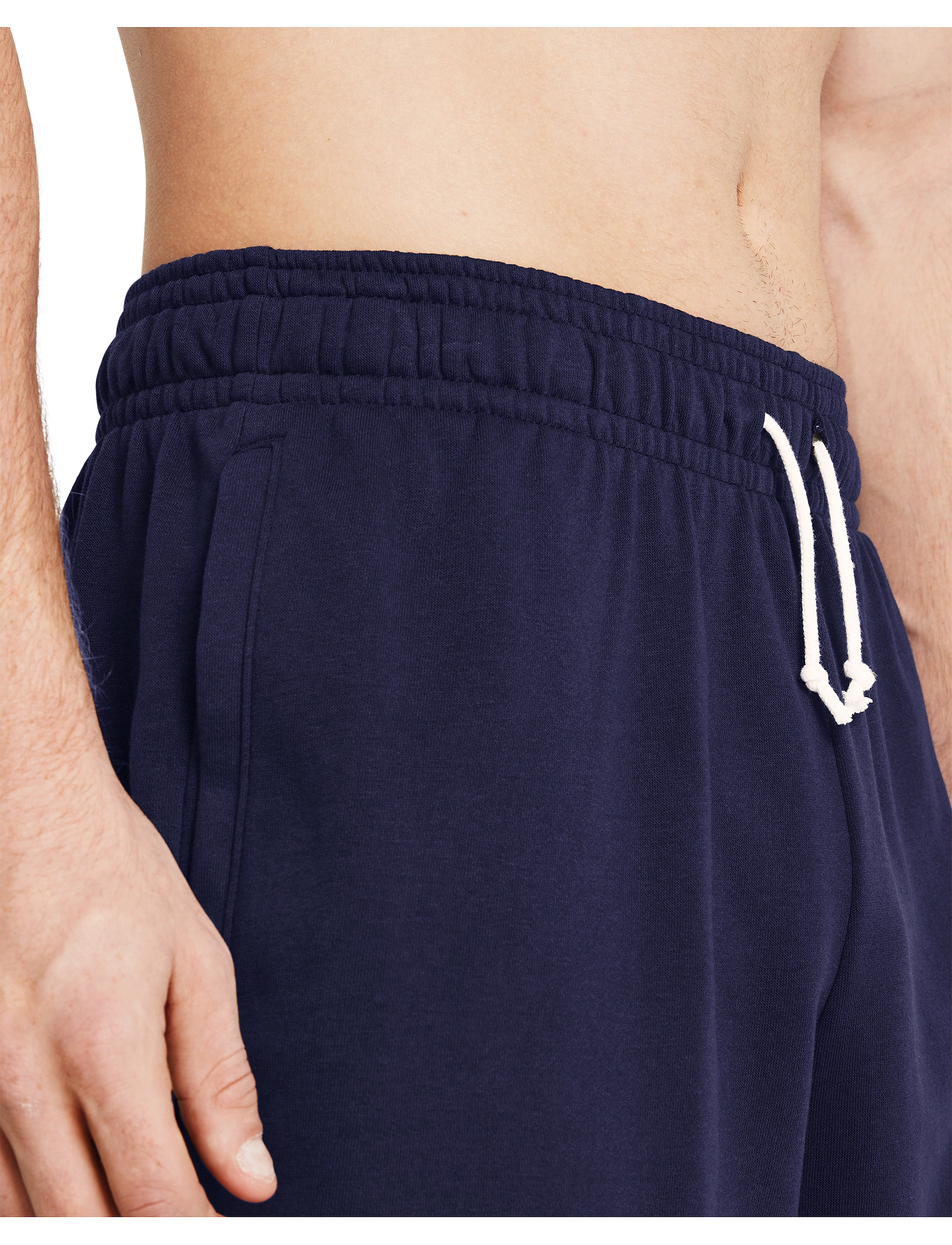 Under Armour - UA Rival Terry 6in Short - apakšējais apģērbs - midnight navy - 5