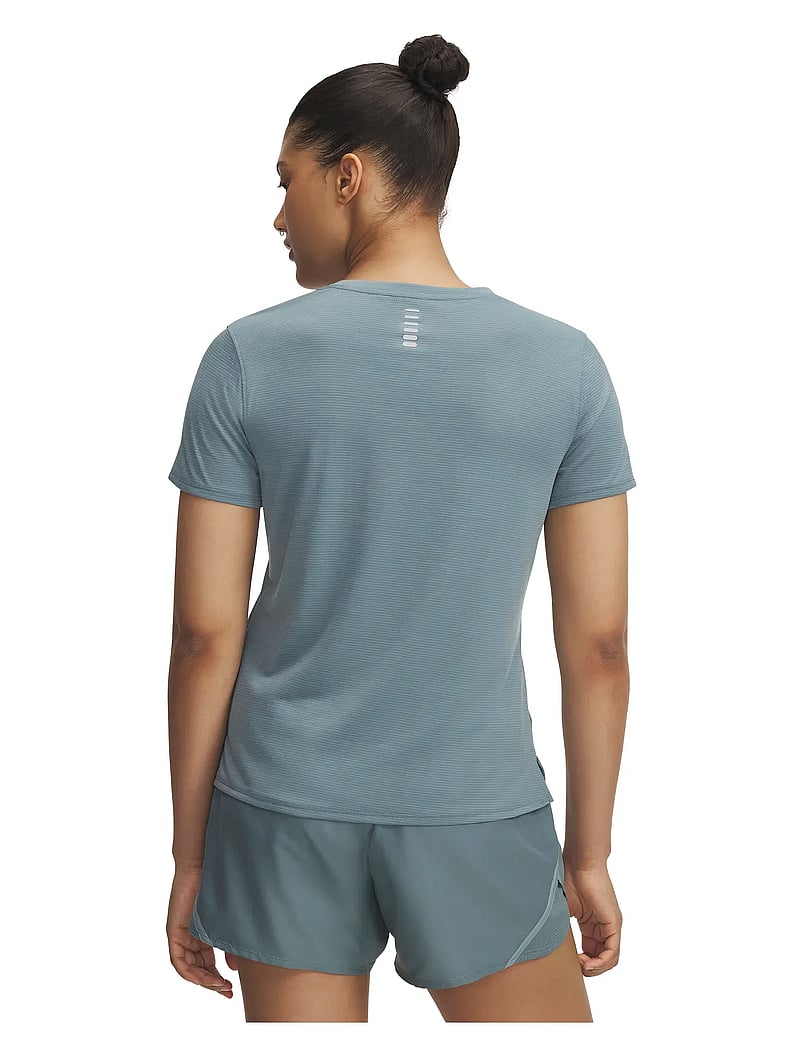 Under Armour - UA Launch Shortsleeve - t-shirts - jasper blue - 3