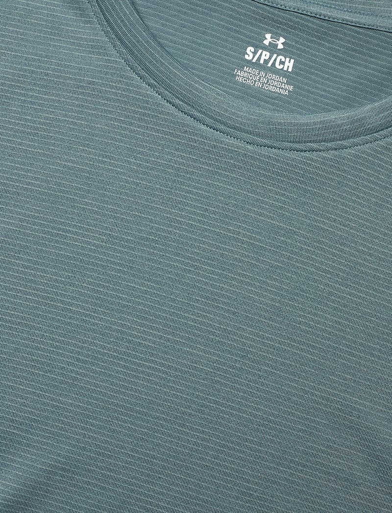 Under Armour - UA Launch Shortsleeve - t-shirts - jasper blue - 4
