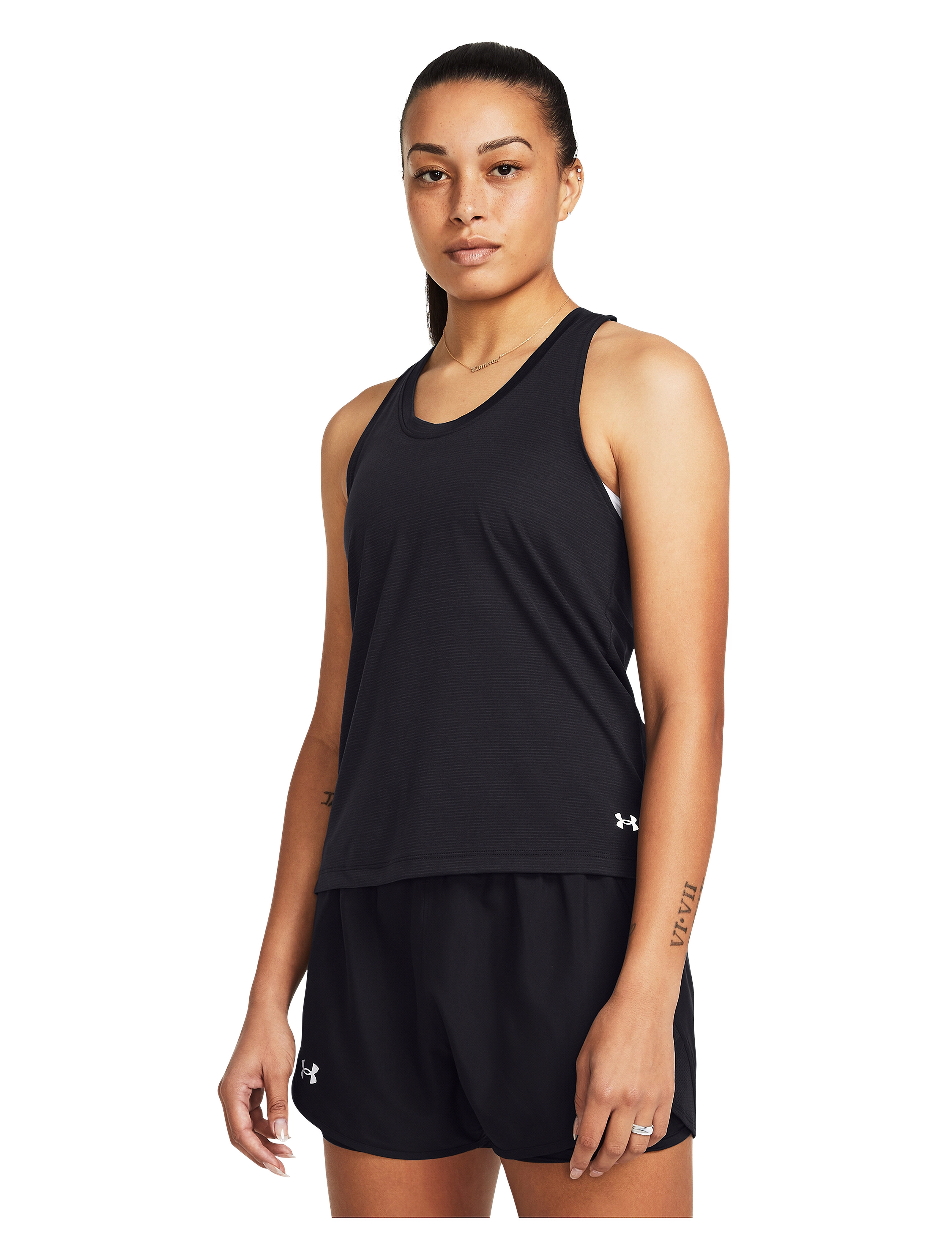 Under Armour Ua Launch Singlet, Kvinder, Racerback Singlet, Sort, Str: XL
