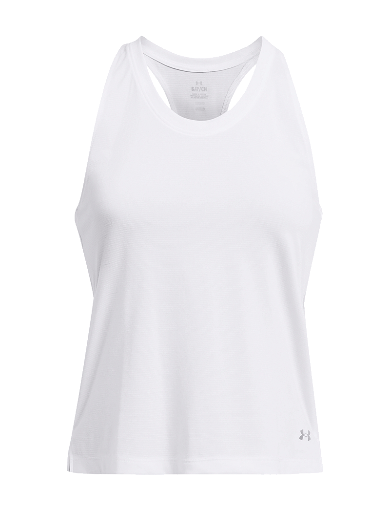 Under Armour - UA Launch Singlet - tanktops - white - 2
