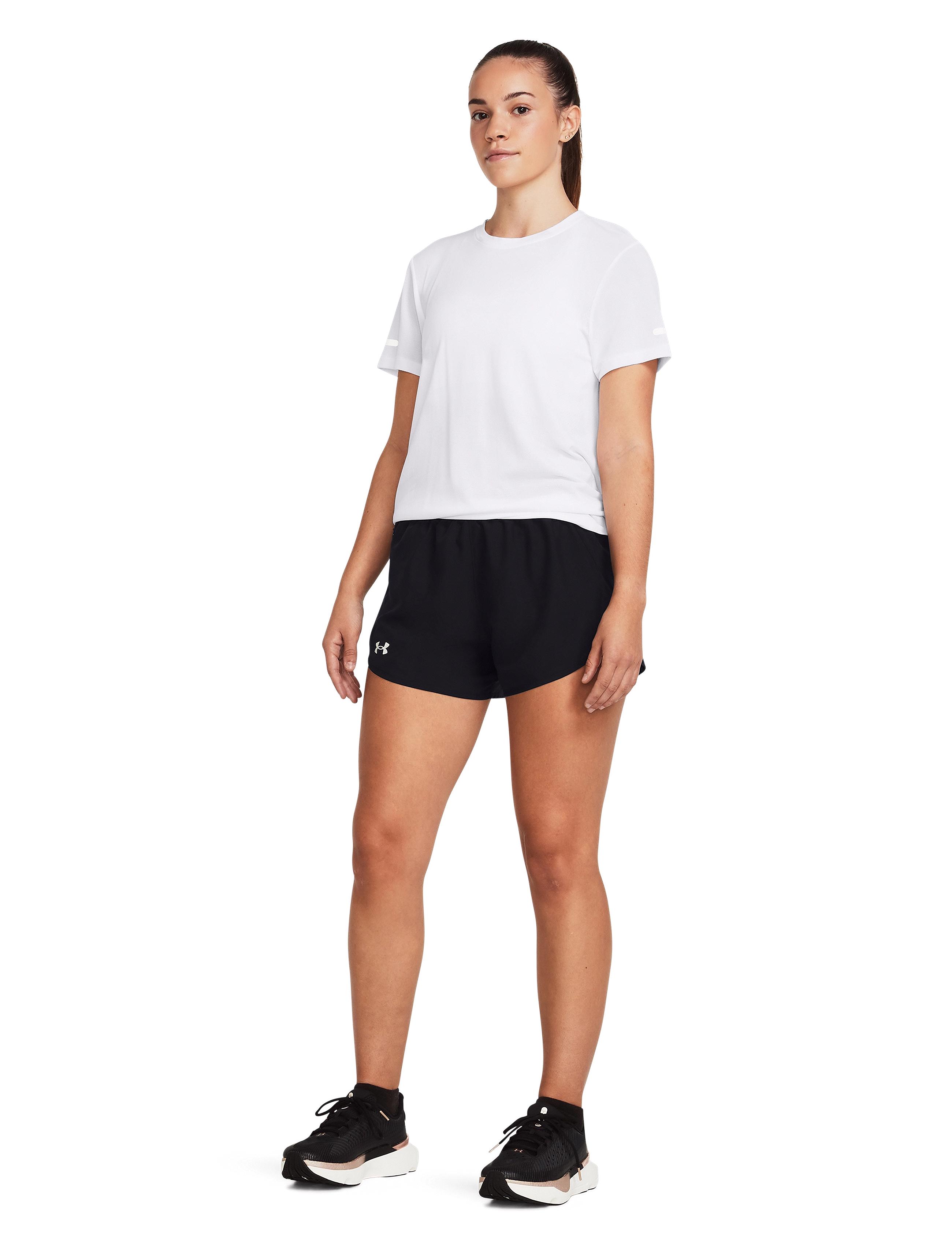 Under Armour - UA Fly By 3'' Shorts - løbeshorts - black - 4