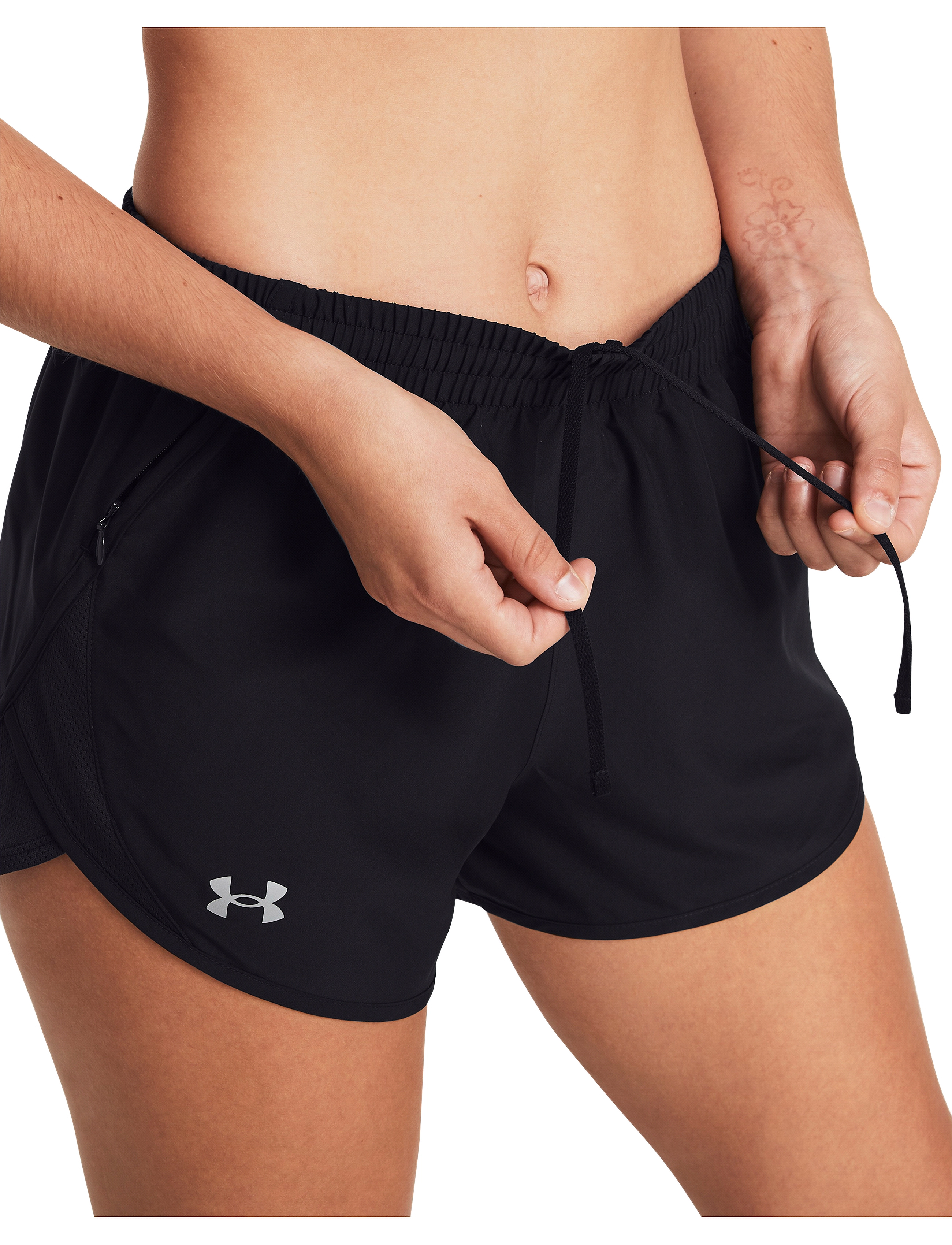 Under Armour - UA Fly By 3'' Shorts - løbeshorts - black - 5