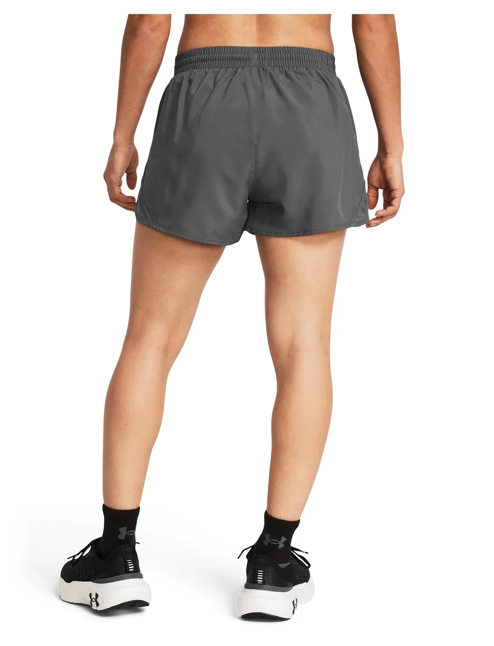 Under Armour - UA Fly By 3'' Shorts - löparshorts - castlerock - 3