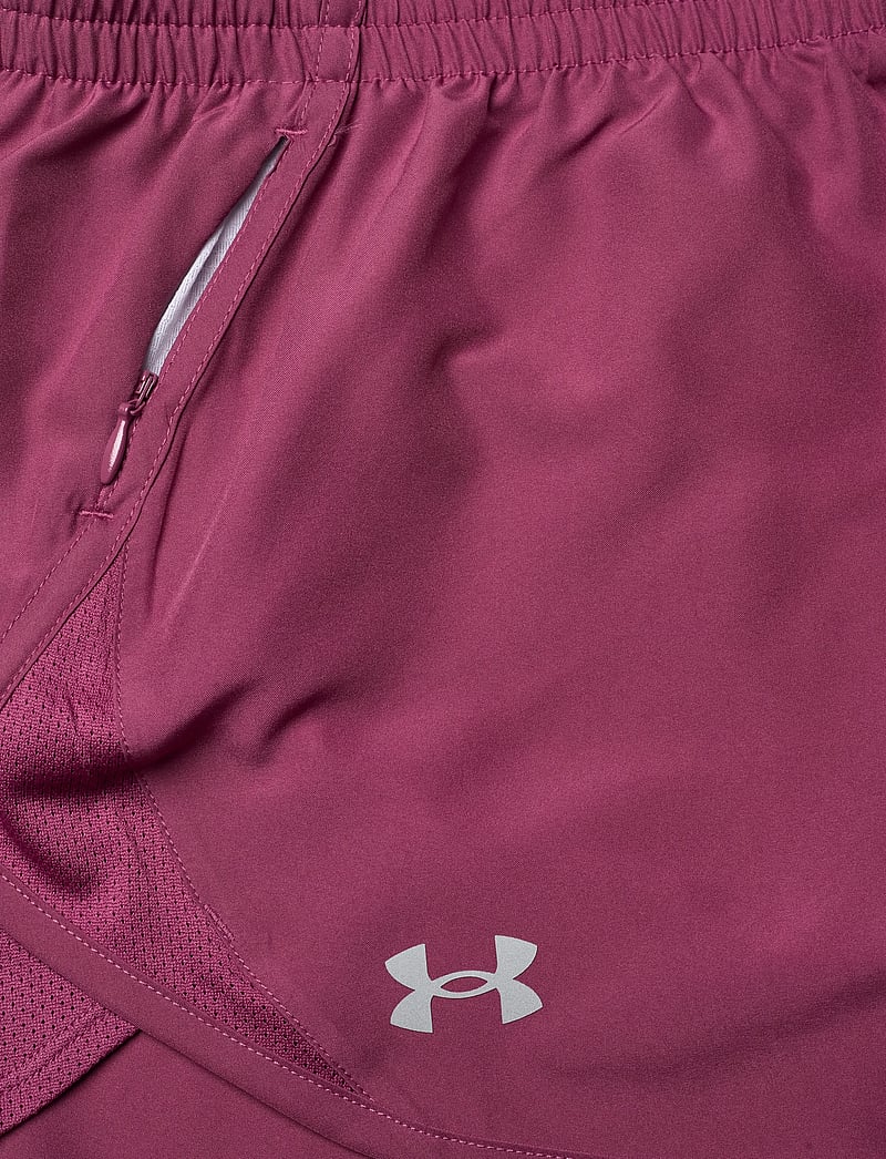 Under Armour - UA Fly By 3'' Shorts - lühikesed jooksupüksid - fuchsia dusk - 5
