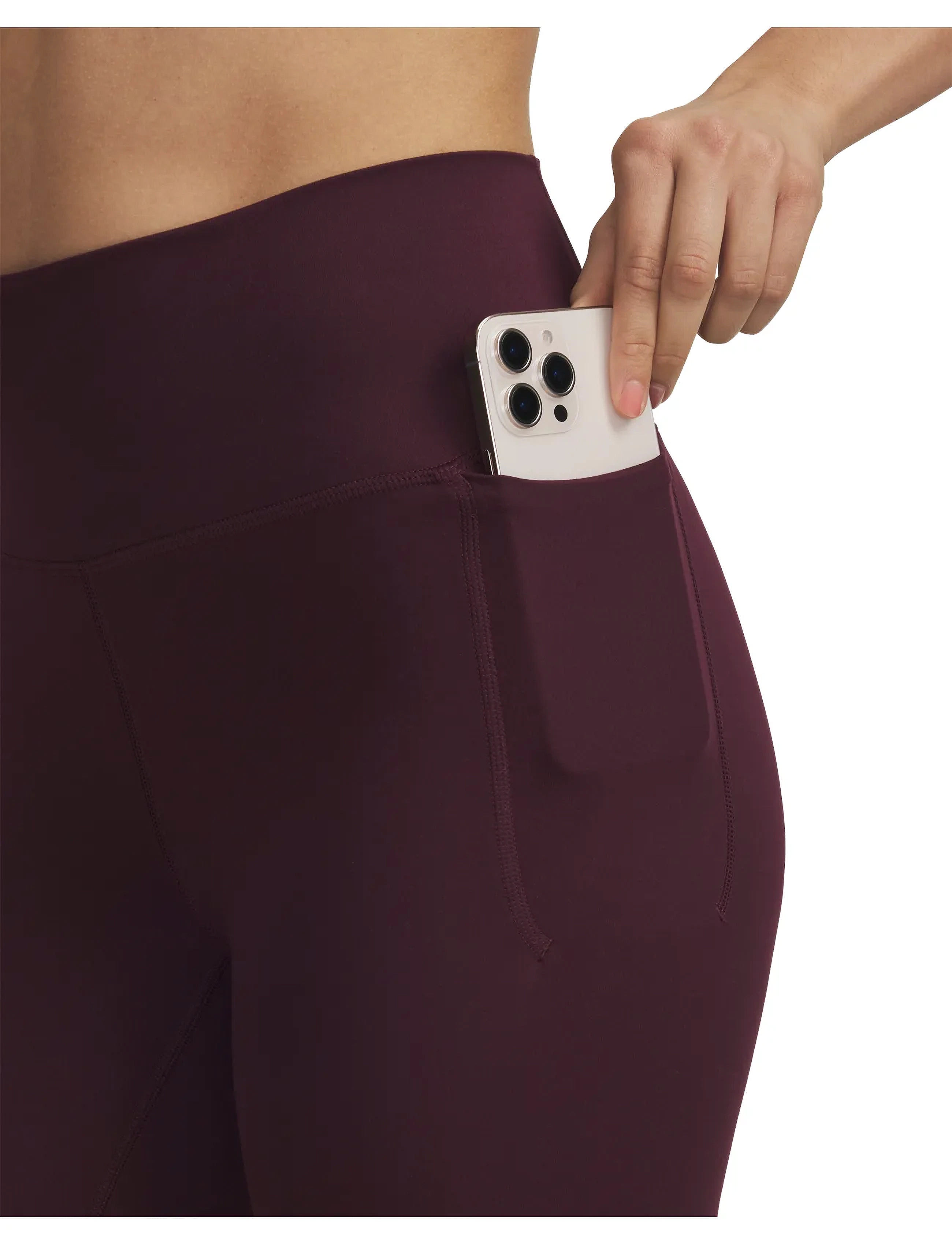 Under Armour - Meridian Legging - training tights - dark maroon - 5