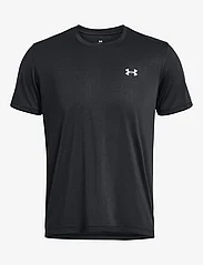 Under Armour - UA LAUNCH SHORTSLEEVE - short-sleeved t-shirts - black - 0
