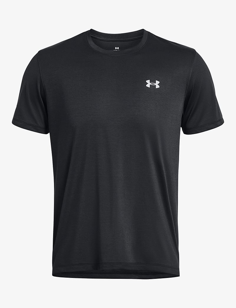 Under Armour - UA LAUNCH SHORTSLEEVE - t-shirts - black - 1