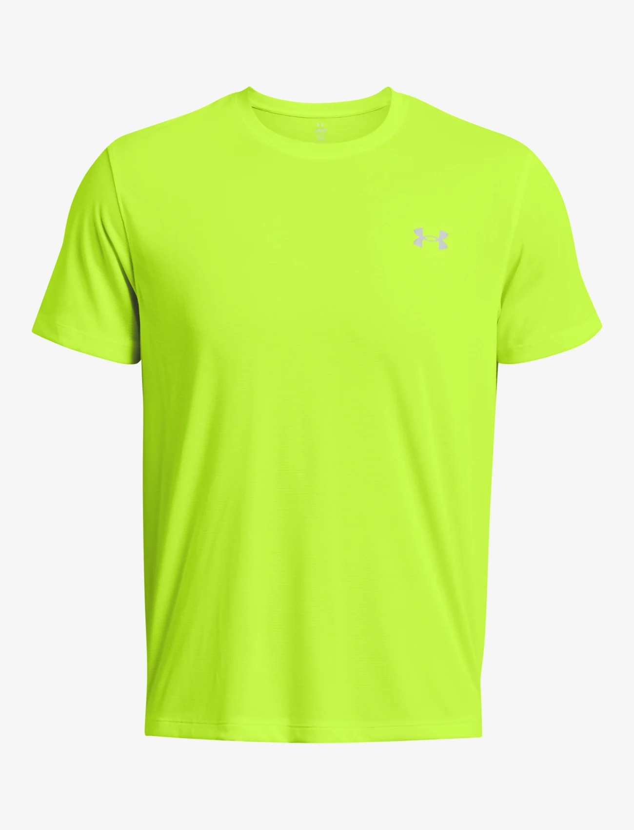 Under Armour - UA LAUNCH SHORTSLEEVE - short-sleeved t-shirts - green - 0