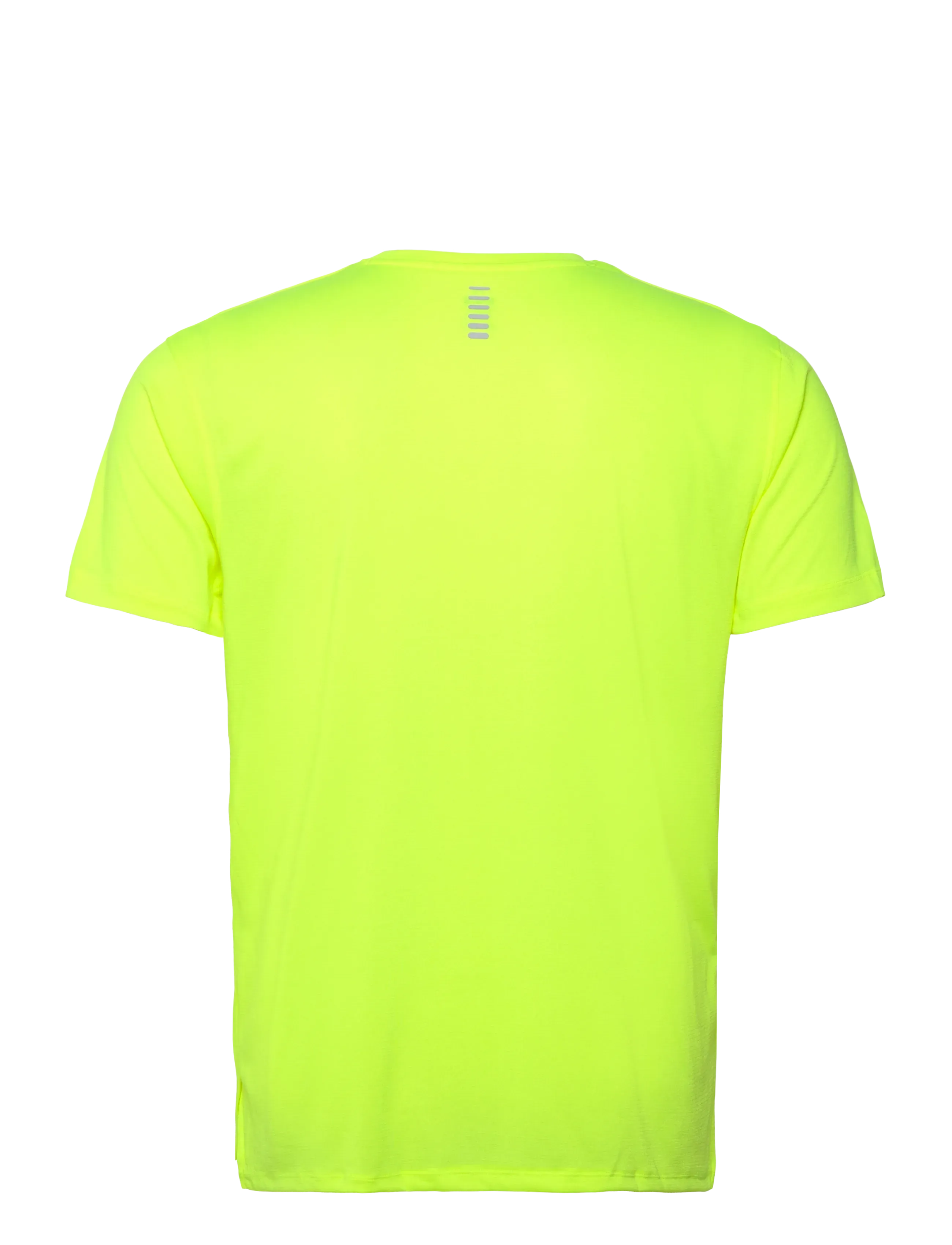 Under Armour - UA LAUNCH SHORTSLEEVE - laveste priser - high vis yellow - 2
