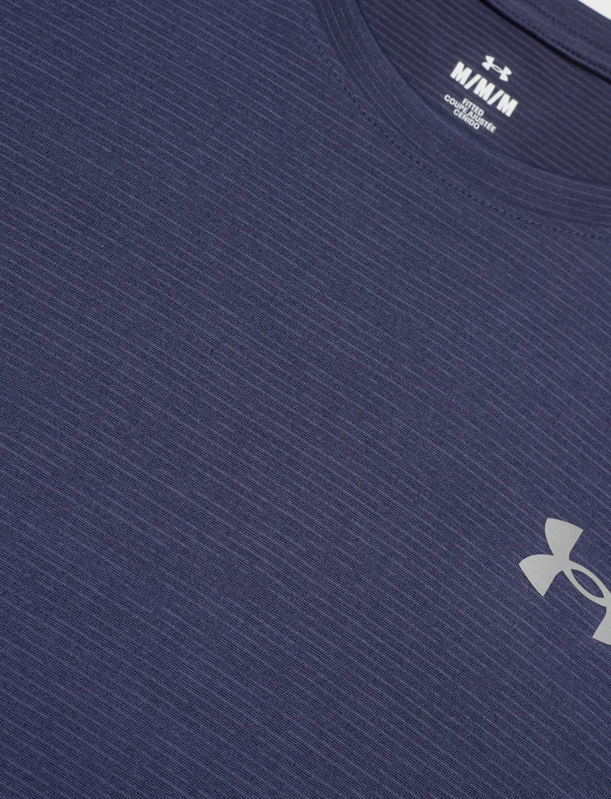Under Armour - UA LAUNCH SHORTSLEEVE - t-shirts - washed navy - 4
