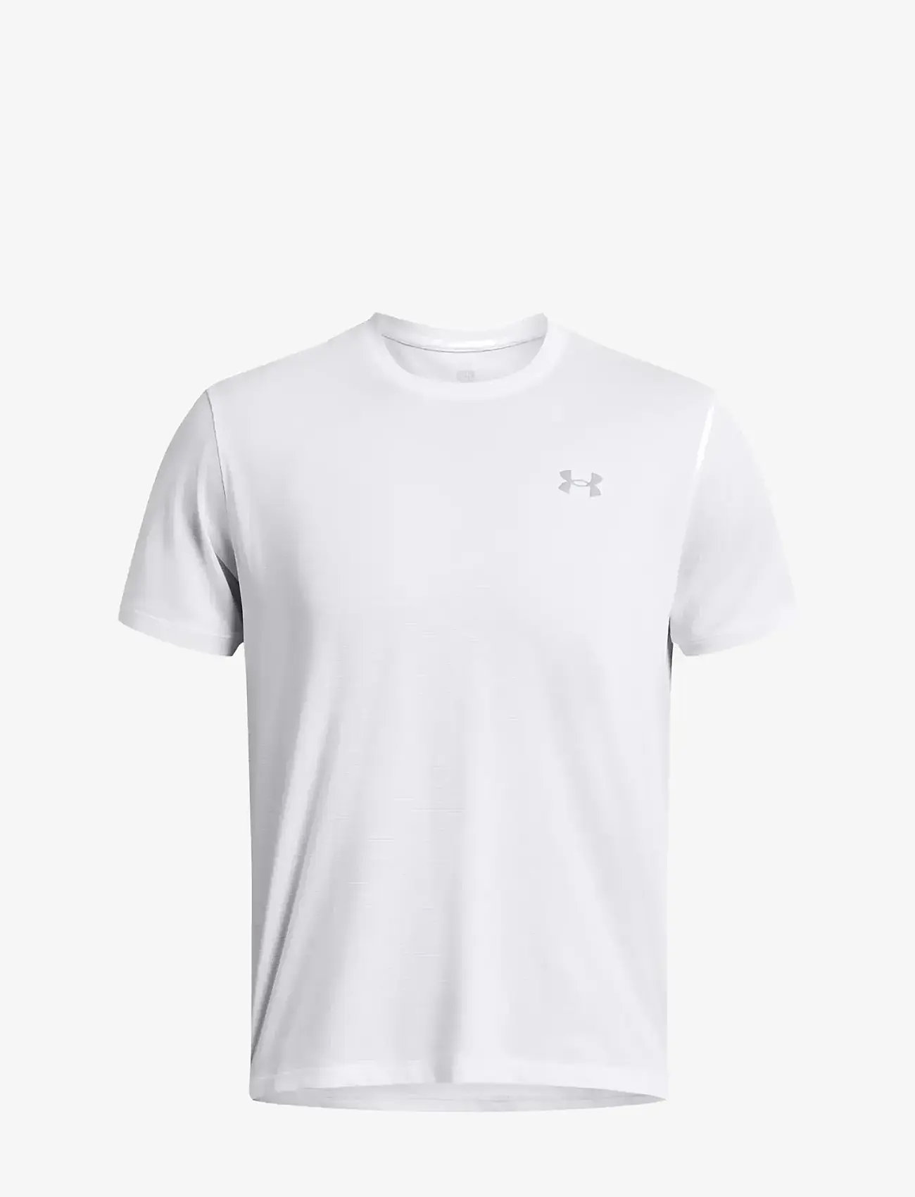 Under Armour - UA LAUNCH SHORTSLEEVE - mažiausios kainos - white - 0