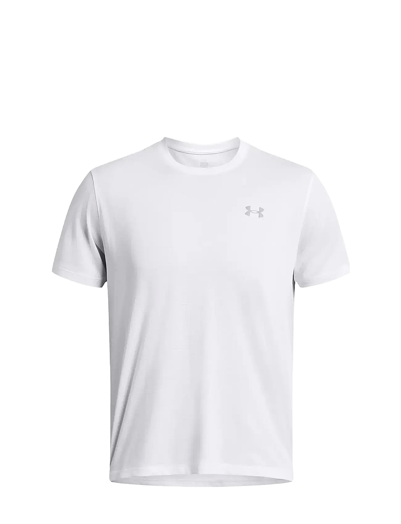 Under Armour - UA LAUNCH SHORTSLEEVE - t-särgid - white - 1