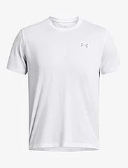 Under Armour - UA LAUNCH SHORTSLEEVE - short-sleeved t-shirts - white - 0