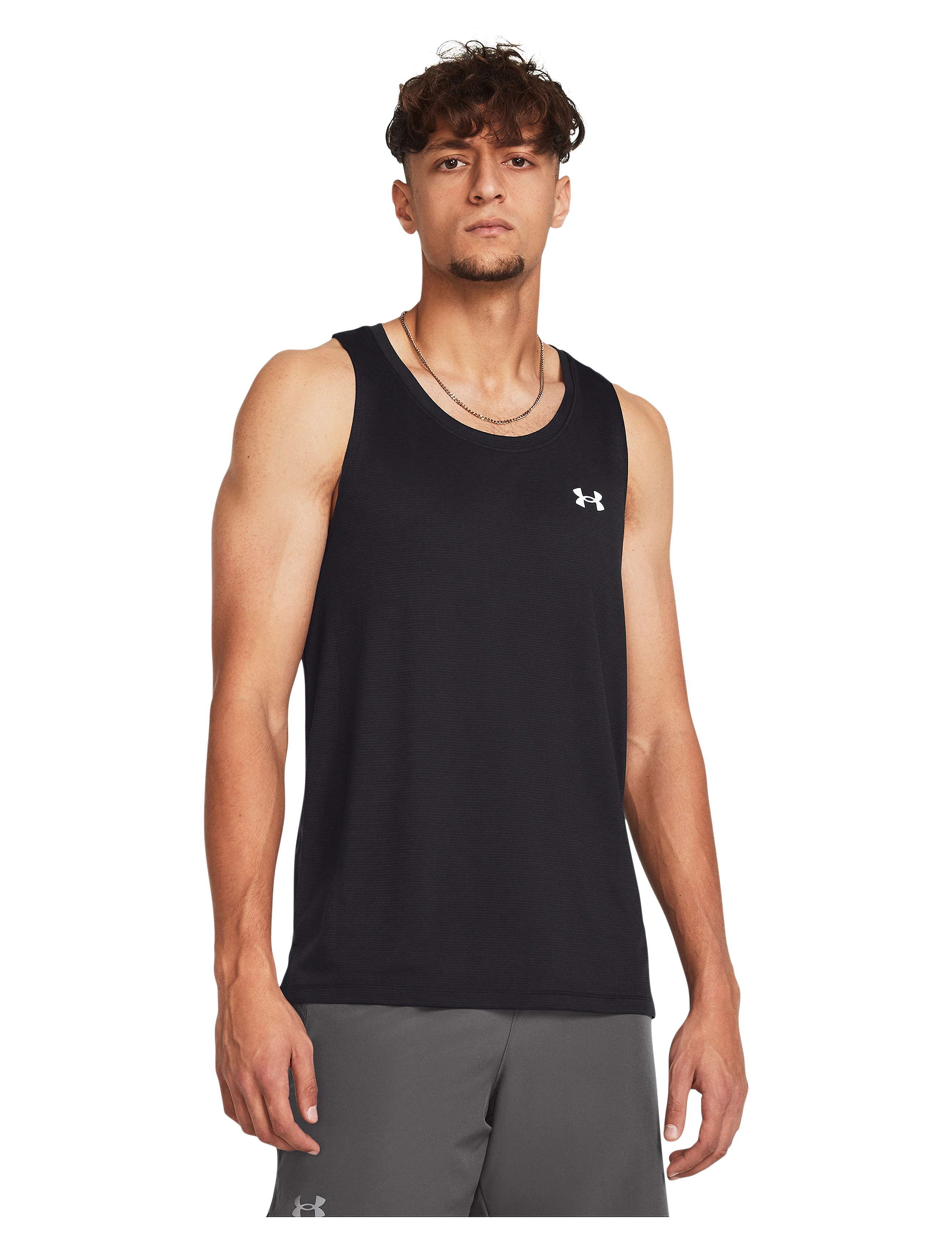 Under Armour Ua Launch Singlet, Mænd, Løbesinglet, Sort, Str: S