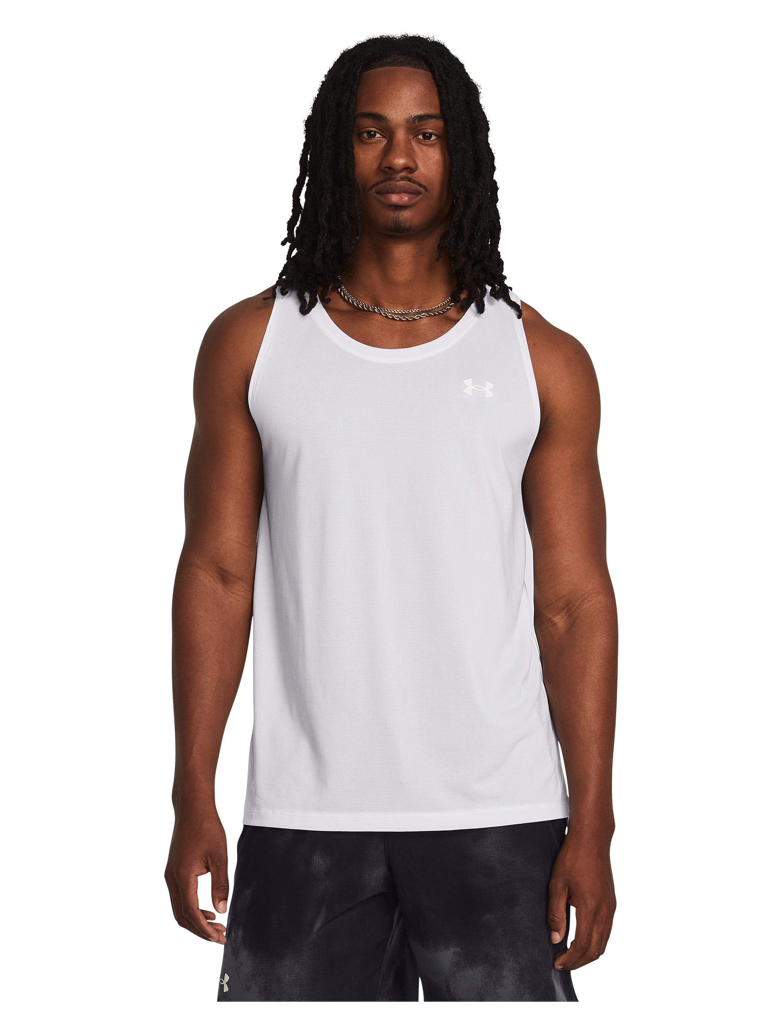 Under Armour Ua Launch Singlet, Mænd, Løbesinglet, Grå, Str: S
