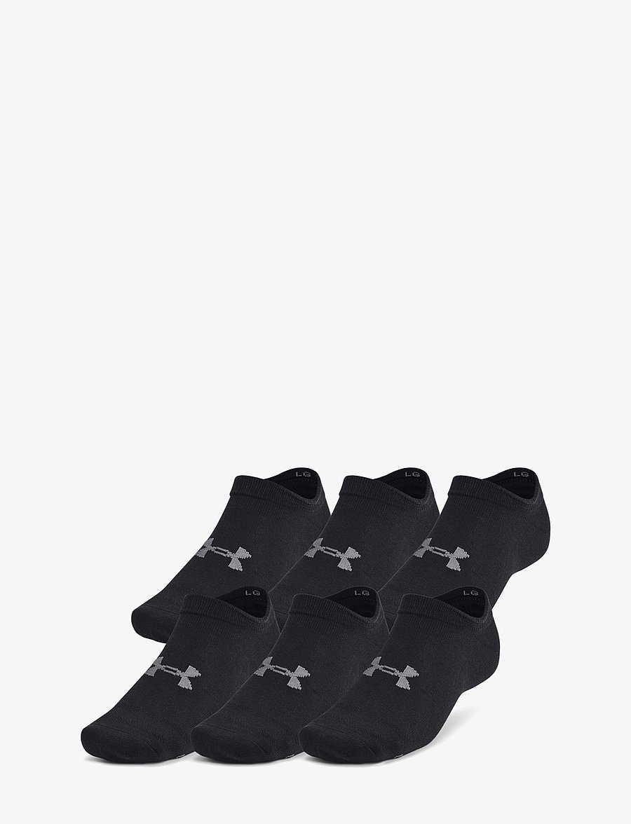 Under Armour - UA Essential No Show 6pk - strümpfe - black - 0