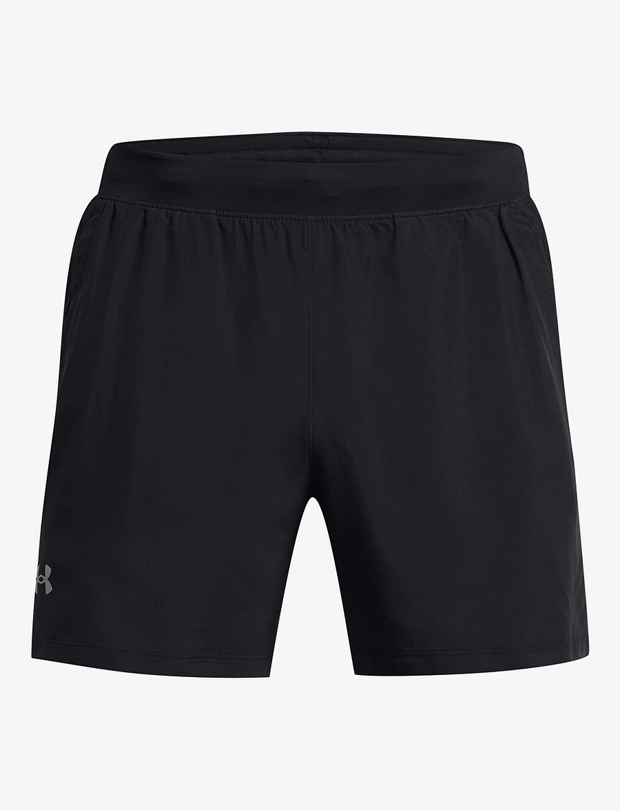 Under Armour - UA LAUNCH 5'' SHORTS - szorty do biegania - black - 1