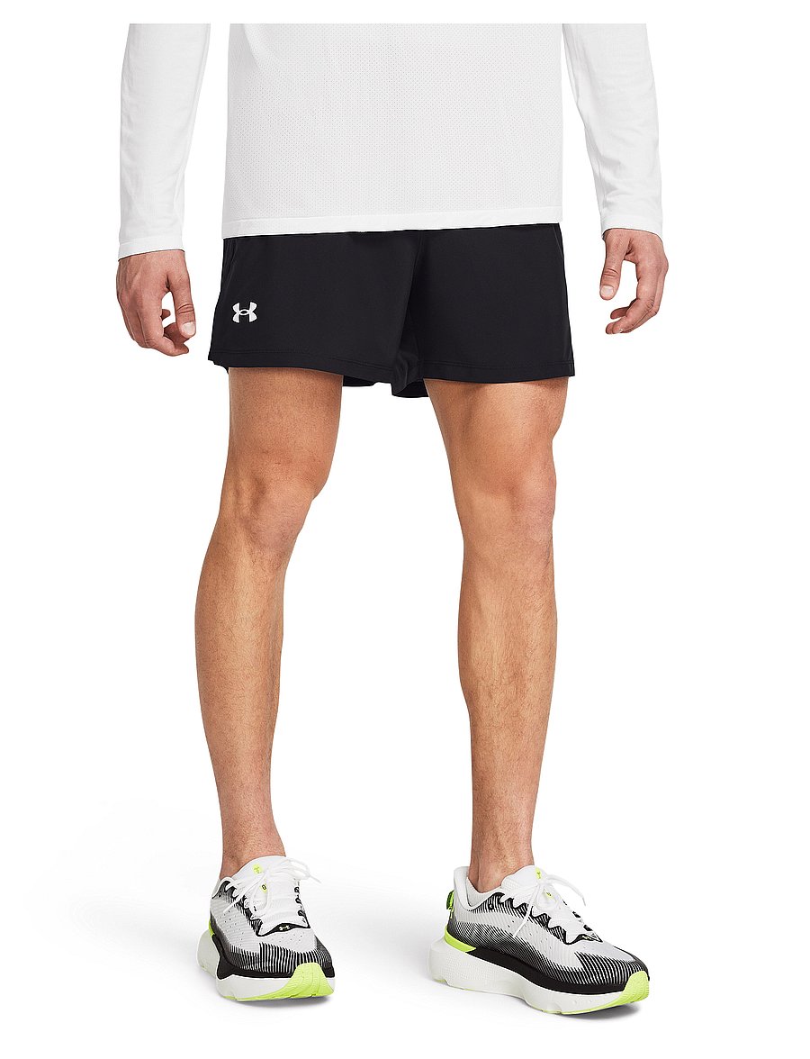 Under Armour - UA LAUNCH 5'' SHORTS - szorty do biegania - black - 0