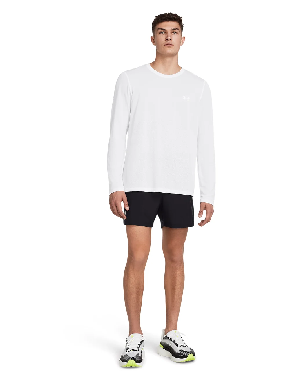 Under Armour - UA LAUNCH 5'' SHORTS - löparshorts - black - 4