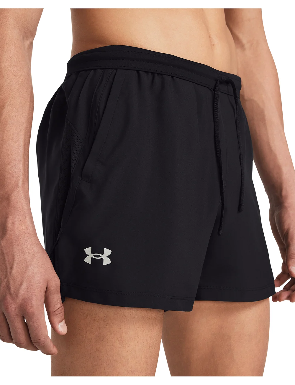 Under Armour - UA LAUNCH 5'' SHORTS - löparshorts - black - 5