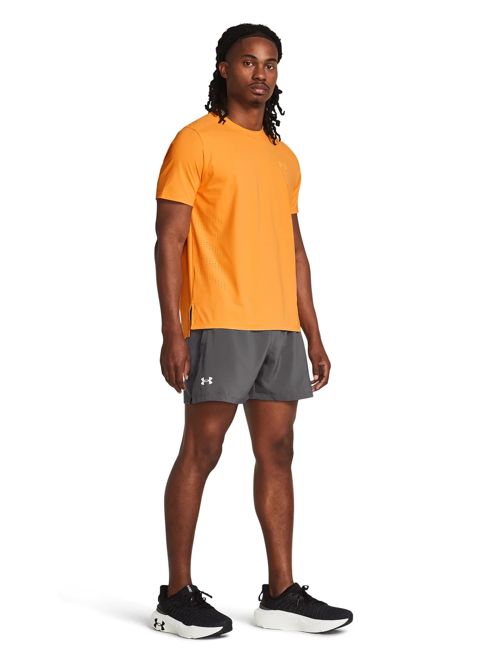Under Armour - UA LAUNCH 5'' SHORTS - löparshorts - castlerock - 4