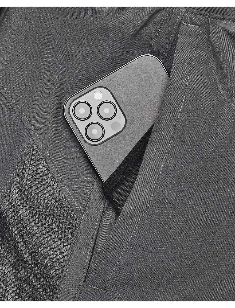 Under Armour - UA LAUNCH 5'' SHORTS - löparshorts - castlerock - 5