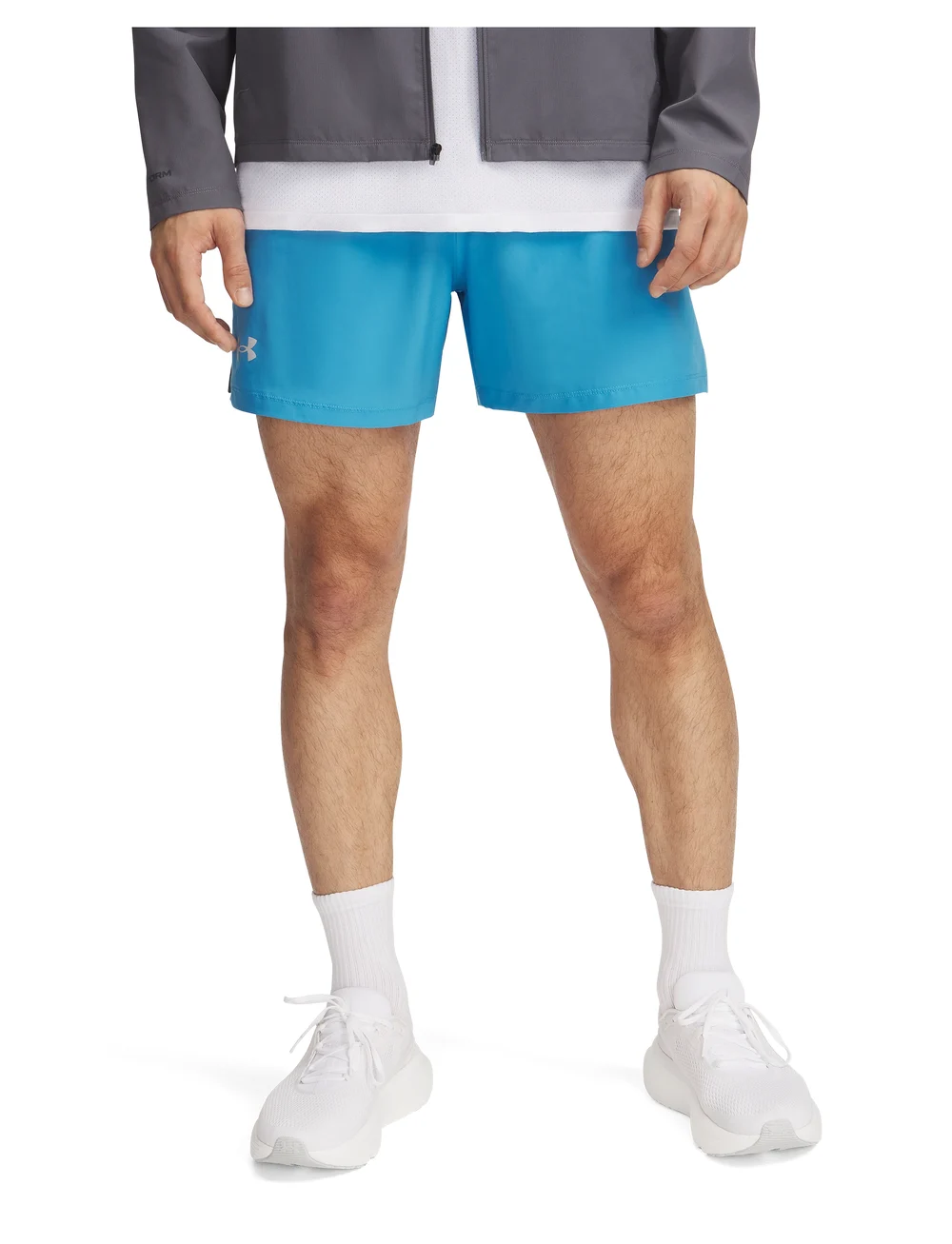 Under Armour - UA LAUNCH 5'' SHORTS - löparshorts - ether blue - 0